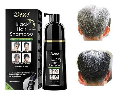 BLACK HAIR SHAMPOO DEXE "NEGRO"