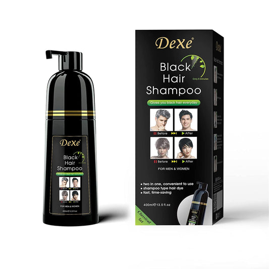BLACK HAIR SHAMPOO DEXE "NEGRO"