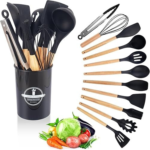Set de 12 Utensilios de Silicona